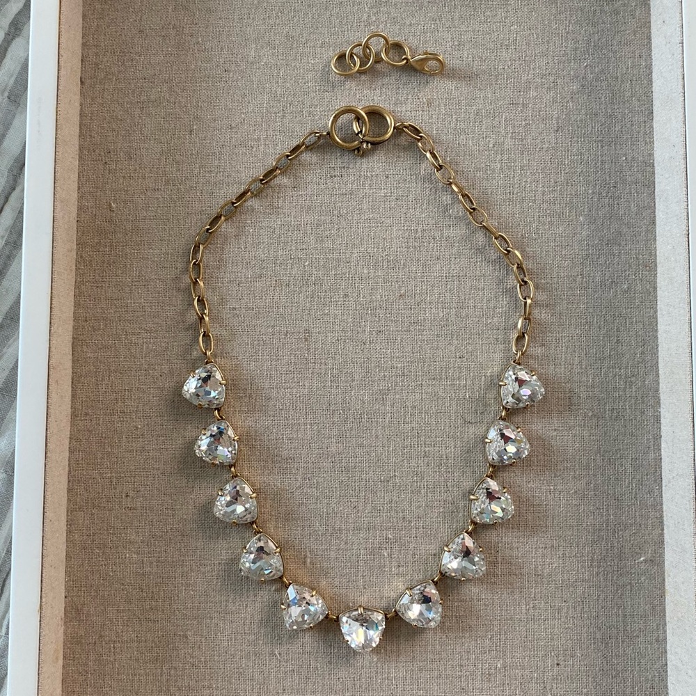 Stella & Dot sparkly necklace and extension